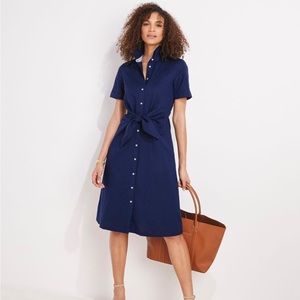 Westerly Tie-fit Linen dress